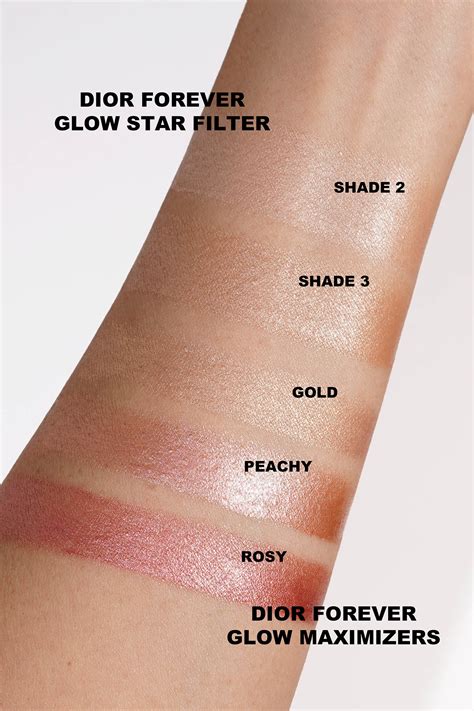 dior forever star glow filter|forever glow maximizer.